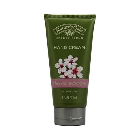 Nature's Gate Hand Cream Cherry Blossom - 3 Fl Oz