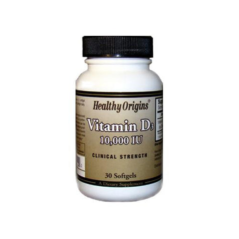 Healthy Origins Vitamin D3 - 10000 Iu - 30 Softgels