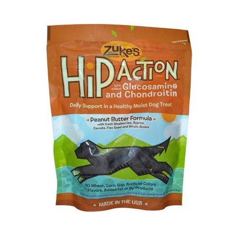 Zuke's Hip Action Dog Treats Peanut Butter - 6 Oz