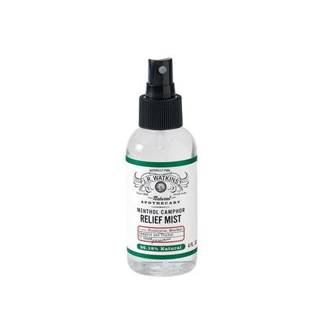 J.r. Watkins Menthol Camphor Relief Mist - 4 Oz