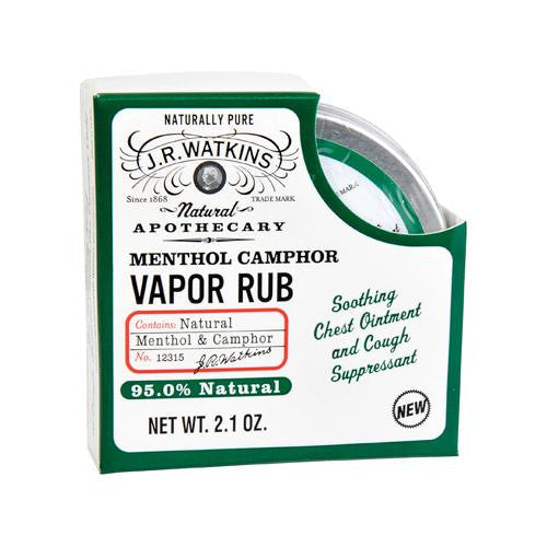 J.r. Watkins Menthol Vapor Rub - 2.1 Oz