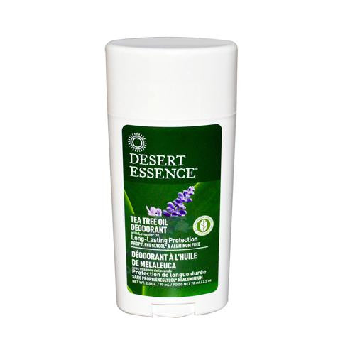 Desert Essence Tea Tree Oil Deodorant - 2.5 Oz