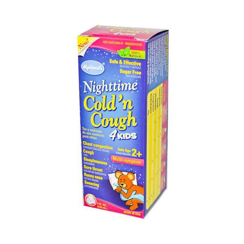 Hyland's Night Time Cold N Cough 4 Kids - 4 Fl Oz