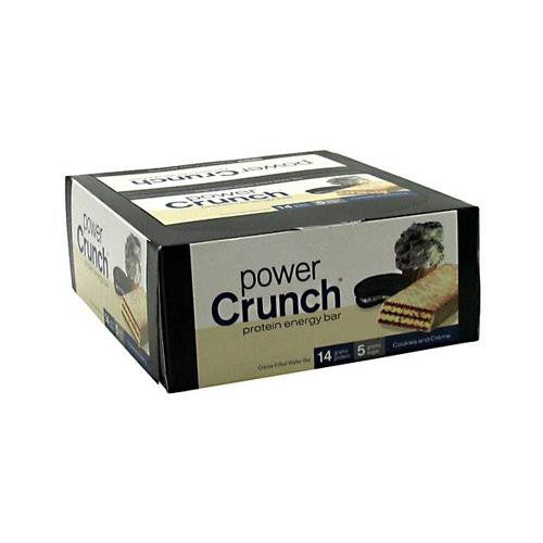 Power Crunch Bar - Cookies And Cream - Case Of 12 - 1.4 Oz