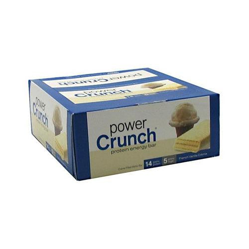 Power Crunch Bar - French Vanilla Cream - Case Of 12 - 1.4 Oz