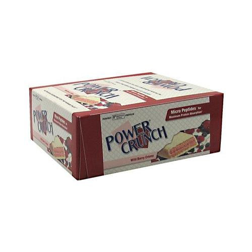 Power Crunch Bar - Wild Berry Cream - Case Of 12 - 1.4 Oz