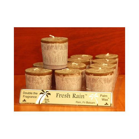 Aloha Bay Votive Candle - Fresh Rain - Case Of 12 - 2 Oz