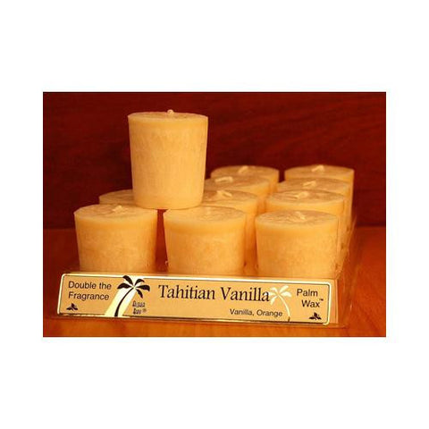 Aloha Bay Votive Candle - Tahitian Vanilla - Case Of 12 - 2 Oz