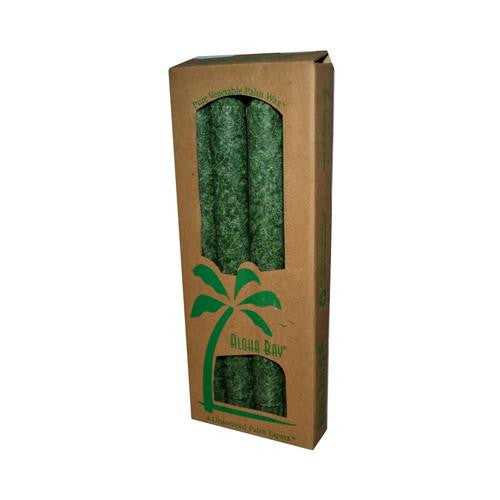 Aloha Bay Palm Tapers Green - 4 Candles