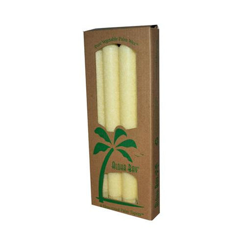 Aloha Bay Palm Tapers Cream - 4 Candles