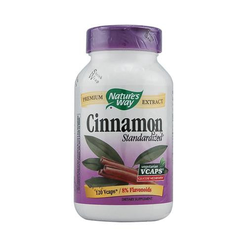 Nature's Way Cinnamon Standardized - 120 Vcaps