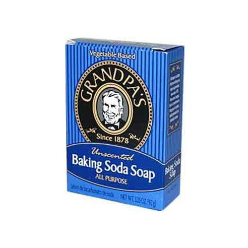 Grandpa's Baking Soda Bar Soap Unscented - 3.25 Oz