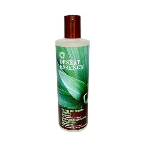 Desert Essence Replenishing Shampoo Tea Tree - 12.9 Fl Oz