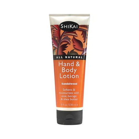 Shikai All Natural Hand And Body Lotion Sandlewood - 8 Fl Oz