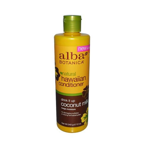 Alba Botanica Hawaiian Hair Conditioner Coconut Milk - 12 Fl Oz