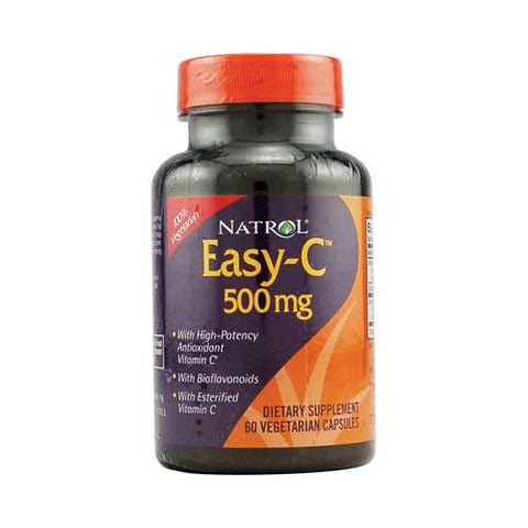 Natrol Easy-c - 500 Mg - 60 Vegetarian Capsules