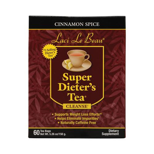 Laci Le Beau Super Dieter's Tea Cinnamon Spice - 60 Tea Bags