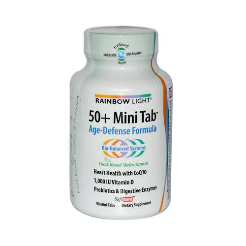 Rainbow Light 50 Plus Mini-tab Age-defense Formula - 90 Tablets