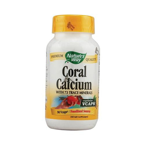 Nature's Way Coral Calcium With 73 Trace Minerals - 90 Vegetarian Capsules