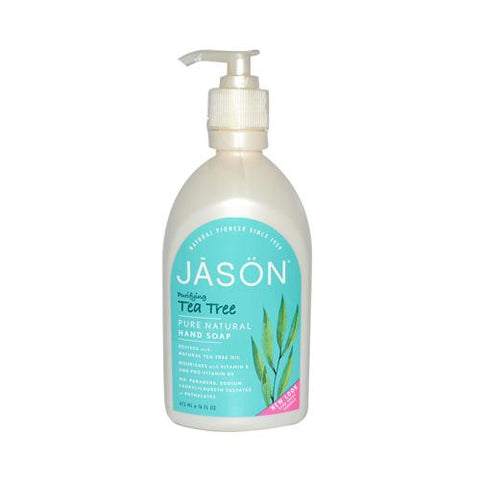 Jason Pure Natural Purifying Tea Tree Hand Soap - 16 Fl Oz