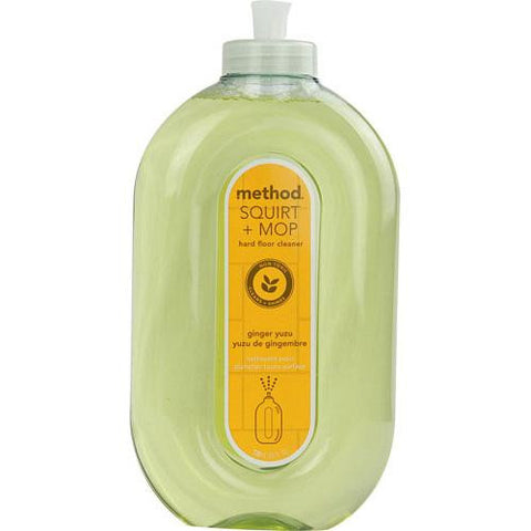 Method Products Hard Floor Cleaner - Squirt And Mop Ginger Yuzu - 25 Oz - Case Of 6