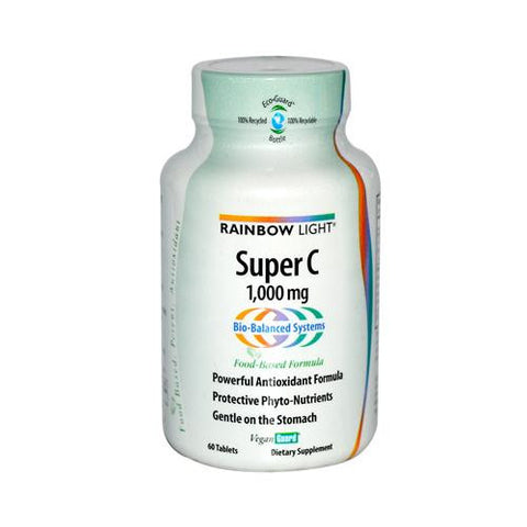 Rainbow Light Super C - 1000 Mg - 60 Tablets