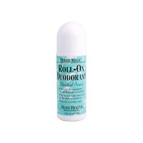 Home Health Roll-on Deodorant Herbal Scent - 3 Fl Oz