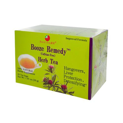 Health King Booze Remedy Herb Tea - 20 Tea Bags