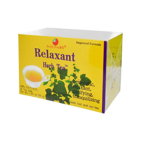 Health King Medicinal Teas Tea - Relaxant - 20 Bag