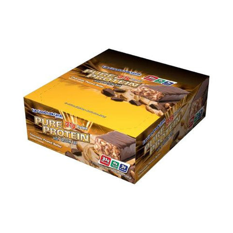 Pure Protein Bar - Peanut Butter - Case Of 12 - 78 Grams