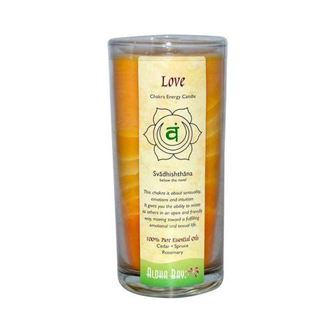 Aloha Bay Chakra Candle Jar Love - 11 Oz