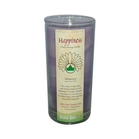 Aloha Bay Chakra Candle Jar Happiness - 11 Oz