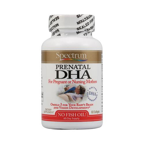 Spectrum Essentials Prenatal Dha - 60 Softgels