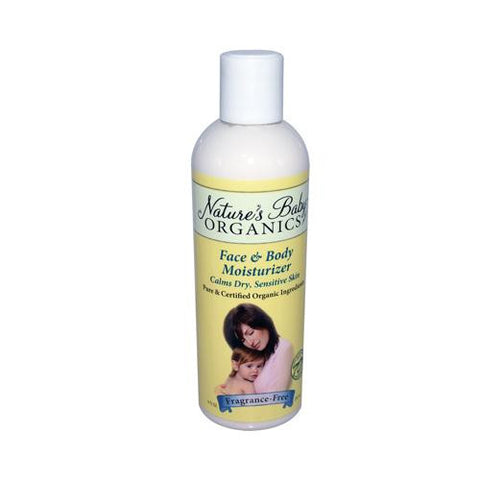 Nature's Baby Organics Face And Body Moisturizer Fragrance Free - 8 Fl Oz