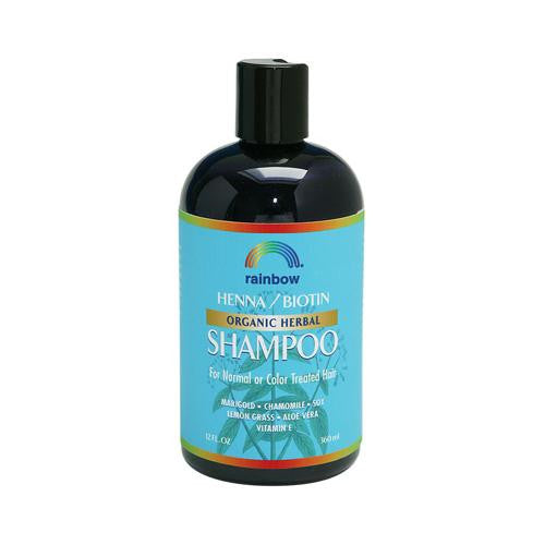 Rainbow Research Organic Herbal Henna Boitin Shampoo - 12 Fl Oz