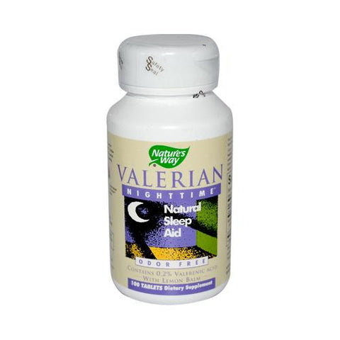 Nature's Way Valerian Nighttime - 100 Tablets