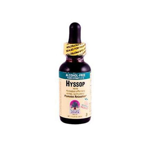 Nature's Answer Hyssop Extract - Alcohol-free - 1 Oz