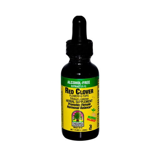 Nature's Answer Red Clover Tops Extract - Alcohol-free - 1 Oz