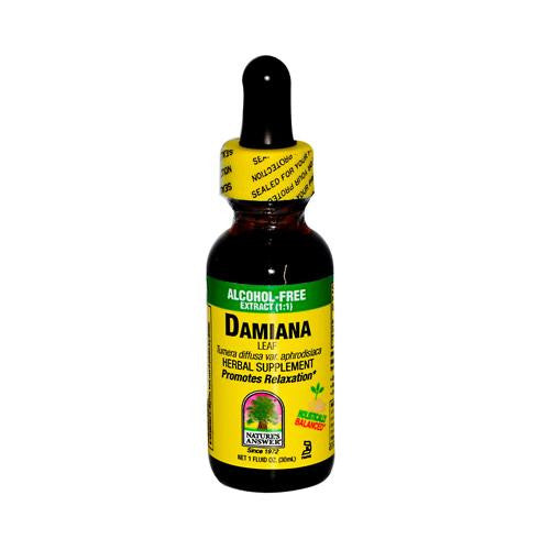 Nature's Answer Damiana Leaf Alcohol Free - 1 Fl Oz