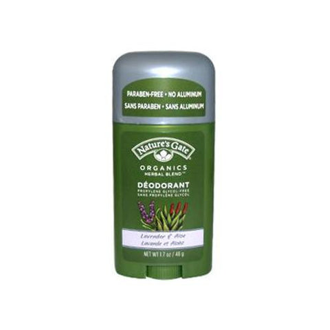 Nature's Gate Organics Deodorant - Lavender And Aloe - 1.7 Oz