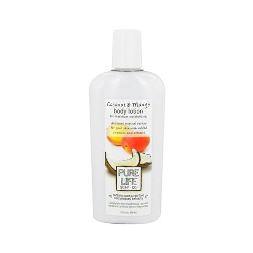 Pure Life Body Lotion Coconut And Mango - 14.9 Fl Oz