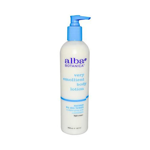 Alba Botanica Very Emollient Body Lotion Maximum - 12 Fl Oz