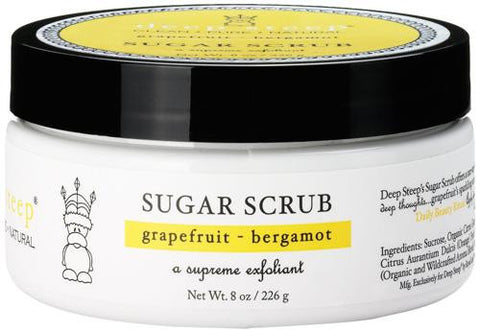 Deep Steep Sugar Scrub - Grapefruit Bergamot - 8 Oz