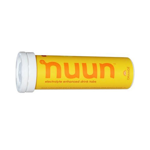 Nuun Hydration Electrolyte Enhanced Drink Tabs - Orange - Case Of 8 - 12 Tablets