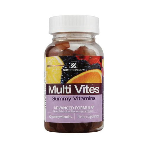 Nutrition Now Multi Vites Gummy Vitamins Fruit - 70 Gummies