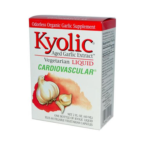 Kyolic Aged Garlic Extract Cardiovascular Liquid Vegetarian - 2 Fl Oz