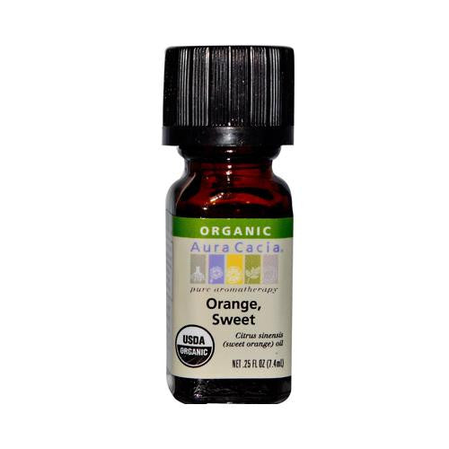 Aura Cacia Organic Orange Sweet - .25 Oz