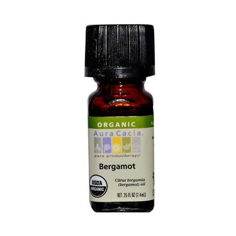 Aura Cacia Organic Bergamot - .25 Oz