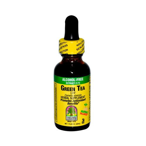 Nature's Answer Green Tea Alcohol Free - 1 Fl Oz