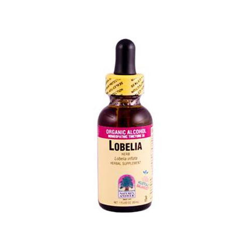 Nature's Answer Lobelia Herb Organic Alcohol - 1 Oz